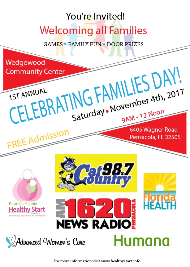 Celebrating Families Day Flyer